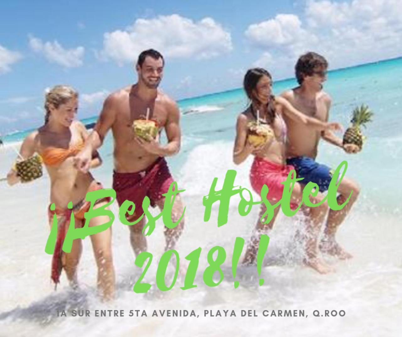 Guacamundo Beach Hostel 5Th. Ave بلايا ديل كارمن المظهر الخارجي الصورة